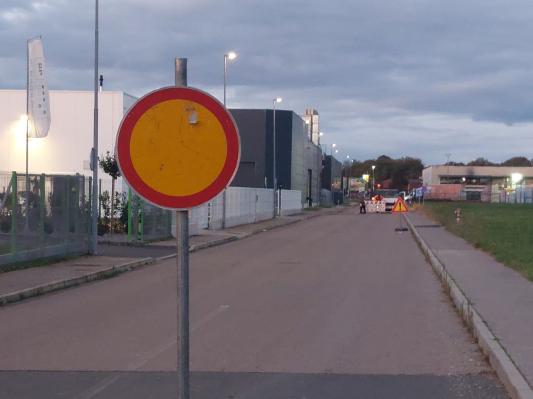 Danes bo cesta popolnoma zaprta v tej pomurski občini