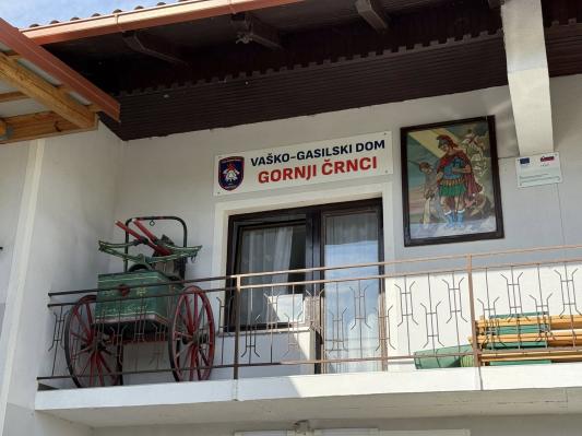 FOTO: V Gornjih Črncih so prenovili gasilski dom
