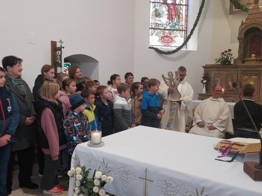 FOTO: Župnik Dejan Horvat praznoval 25-letnico duhovništva