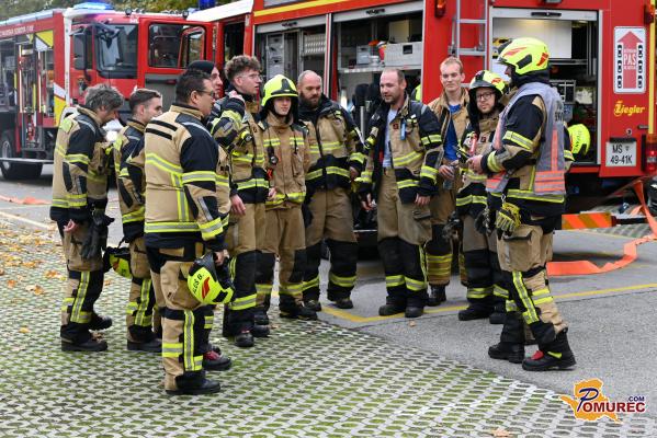 VIDEO: Gasilska vaja na šoli opozorila na pomen hitrega ukrepanja