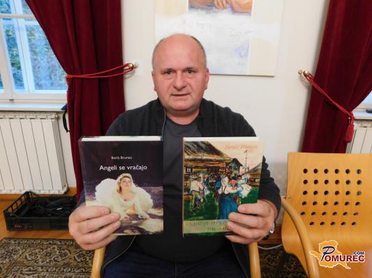 FOTO: Literarni večer z Borisom Bruncem v poročni dvorani beltinskega gradu