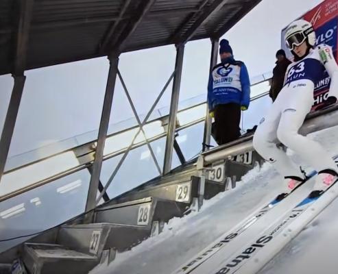 Nika Prevc v Falunu do svoje 23. posamične zmage v karieri 