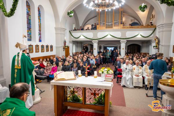 FOTO: Kobilje slovesno obeležilo 100. jubilej cerkve sv. Martina