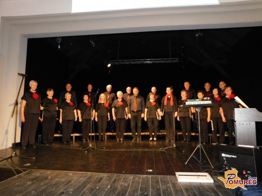 FOTO: Jubilejni koncert mešanega pevskega zbora Andrej Maroša v Beltincih
