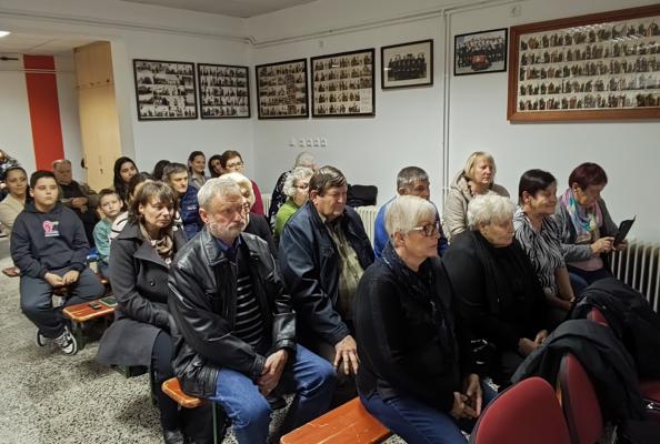 FOTO: Literarni večer v Martinju: Predstavljena zbirka Goričke sence Aleksandra Ružiča