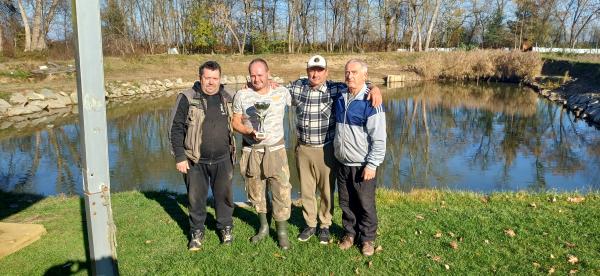 FOTO: Preverite, koliko rib je ujel Bojan Volkar in osvojil Martinov pokal