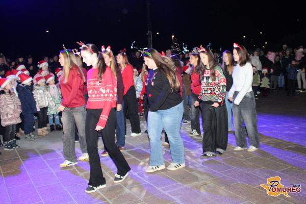 FOTO in VIDEO: Tako so v Križevcih pri Ljutomeru zasvetile praznične luči