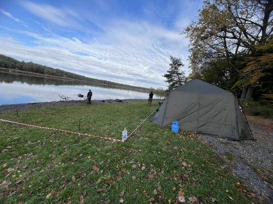 Ribiška družina sporoča: prepoved ribolova na določenih vodah
