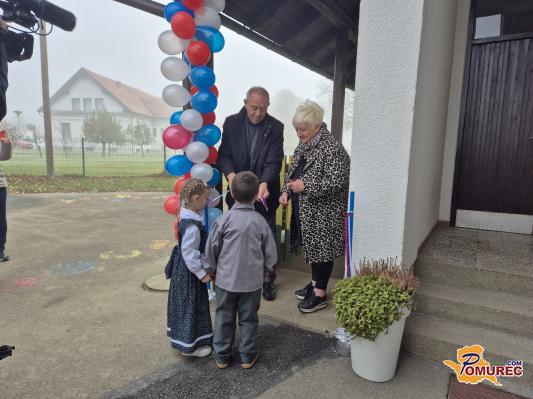 FOTO in VIDEO: Geotermalna toplota za toplejši vrtec v Martjancih