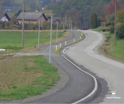 Zaključena izgradnja pločnika in razsvetljave v Črešnjevcih