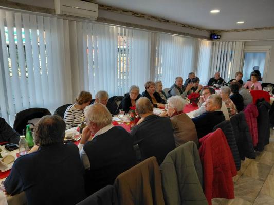 FOTO: Prednovoletno druženje upokojencev iz Križevcev