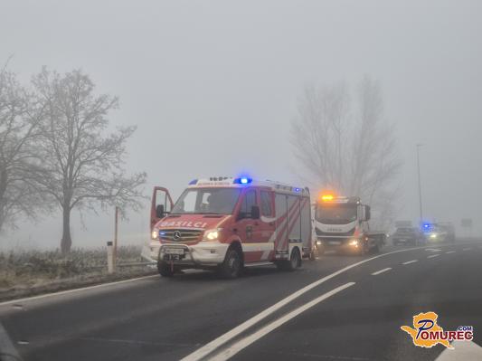 FOTO: Med Mursko Soboto in Bakovci prišlo do prometne nesreča