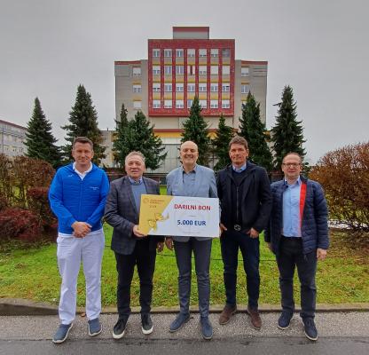 FOTO: Saubermacher-Komunala tudi letos z dobrodelno gesto podprla soboško bolnišnico