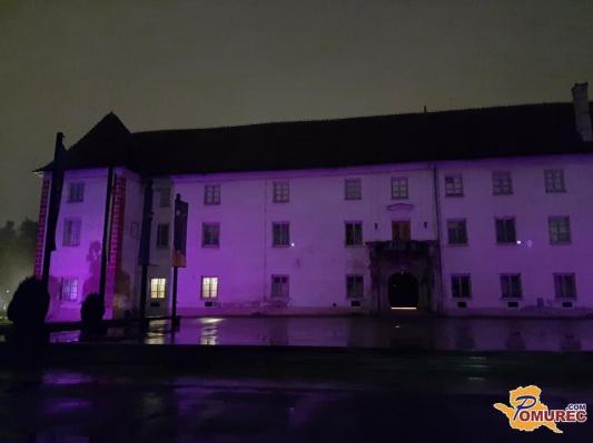 Soboški grad bo danes osvetljen vijolično, veste zakaj?