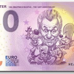 Miki Muster dobil svoj spominski bankovec, na voljo le še 500 primerkov