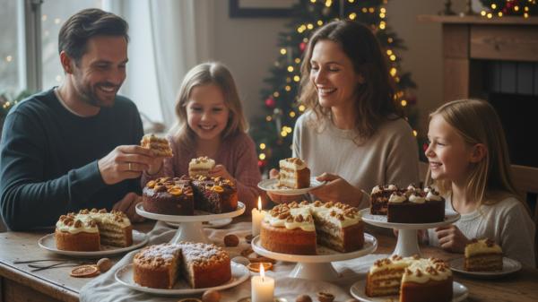 Sedem prazničnih tort, ki prinesejo duh božiča