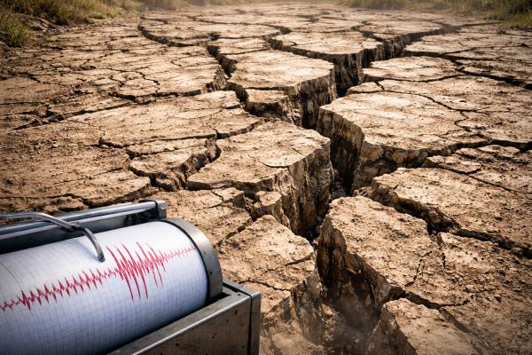 Malo pred drugo uro so se stresla tla
