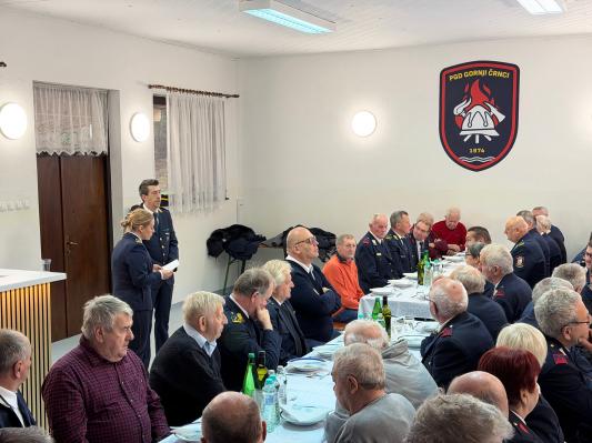 FOTO: Srečanje veteranov Gasilske zveze Cankova v Gornjih Črncih