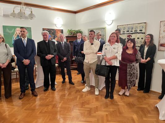 FOTO: V Monoštru praznični sprejem ob dnevu samostojnosti in enotnosti Republike Slovenije