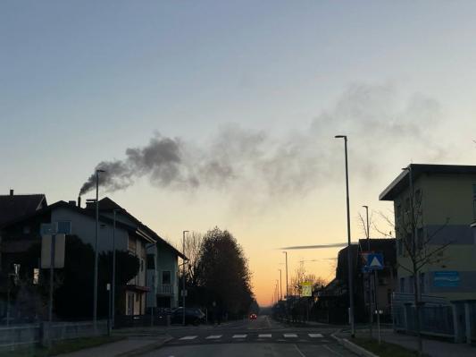 Povišana onesnaženost zraka v Murski Soboti