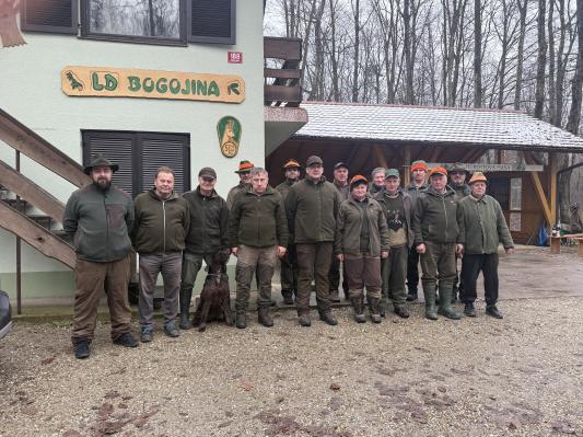 Lovska družina Bogojina je pripravila Štefanov lov