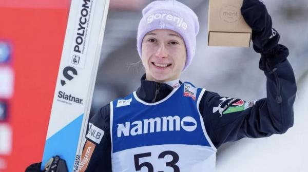 Nika Prevc do šeste zaporedne zmage v sezoni