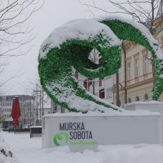 FOTO in VIDEO: Zimska pravljica v Murski Soboti