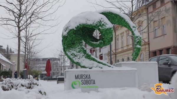 FOTO in VIDEO: Zimska pravljica v Murski Soboti