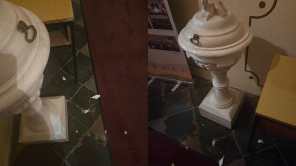 Krstni kamen, ki povezuje Prekmurje in Ameriko, tarča vandalizma