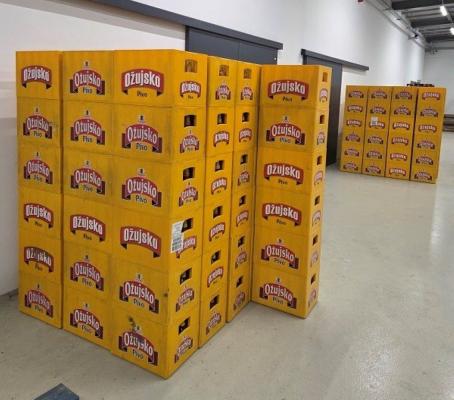 Na dražbi tisoče steklenic zaseženega piva po ugodni ceni