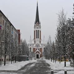 FOTO: V Murski Soboti največ snega po letu 2018