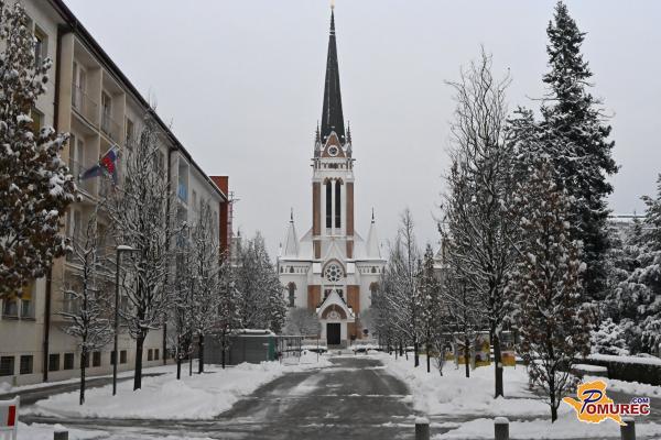 FOTO: V Murski Soboti največ snega po letu 2018