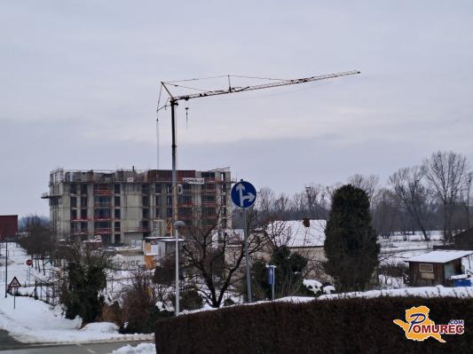 FOTO: Tako nastaja nova stanovanjska soseska v Lendavi