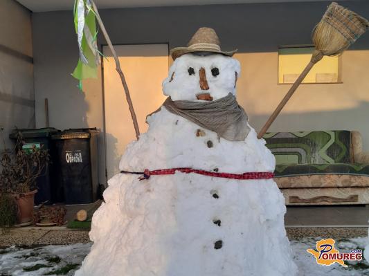 Snežena zima znova razveselila deželo ob Muri