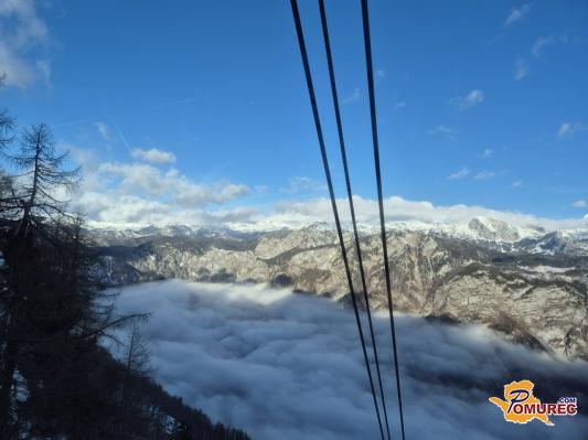 FOTO: Vogel - kjer se zima sreča z razgledi