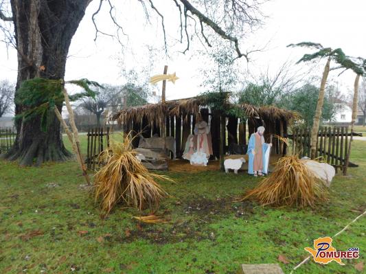 FOTO: Ob koncu minulega leta so v Veržeju znova zaživele edinstvene jaslice