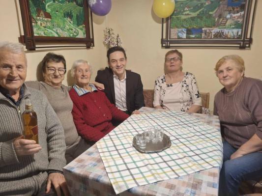 FOTO: Ivanka in Janez praznovala 70 let zakonske zveze