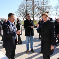 V Lendavi odprli prenovljeno cesto do Pinc, vredno več kot sedem milijonov evrov