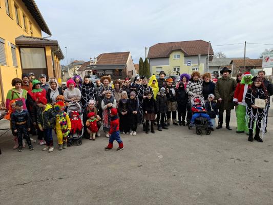 FOTO: Pustne maškare so se sprehodile po Bogojini
