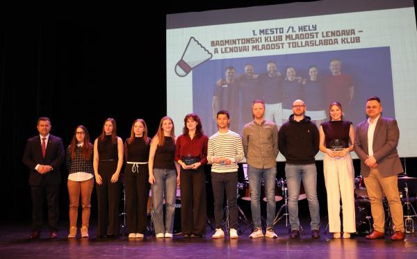 FOTO: Lendava razglasila najboljše športnike leta 2025