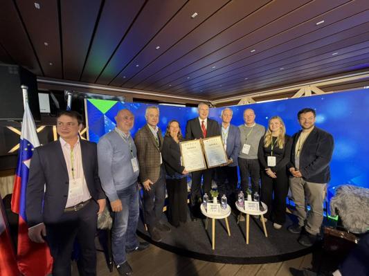 Židan prejel listino zahvale za dolgoletno podporo slovenskim narodnim skupnostim