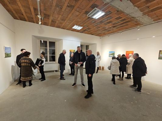 FOTO: Iz Otoka ljubezni v galerijo beltinskega gradu