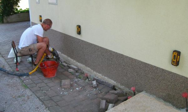 Stabiliziranje posedenih temeljev