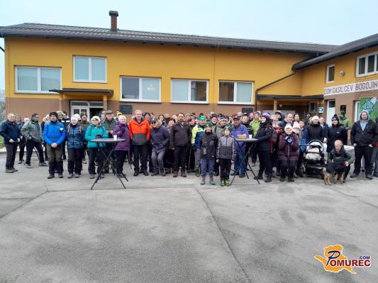 FOTO: Športno društvo Bogojina je pripravilo deveti Blažev pohod