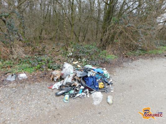 FOTO: Odvržene smeti kazijo naravo in del gozda Hraščice pri Gančanih