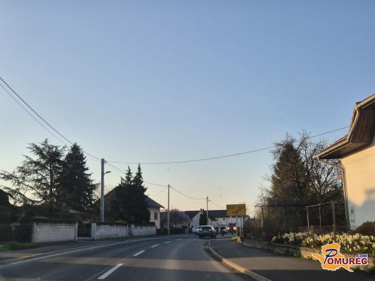 FOTO: V Črenšovcih trčila dva avtomobila