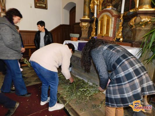 FOTO: V Turnišče prispele oljčne vejice za cvetno nedeljo 
