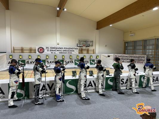 V Ormožu zbrana strelska elita: Kdo je postal državni prvak v zračni puški in pištoli?