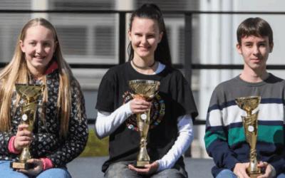 FOTO: Dosežek, ki odmeva: Brin Puhar z izjemnim spominom do tretjega mesta