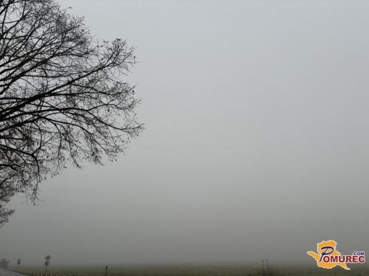 Pomurje se je zbudilo v megleno jutro, se bo čez dan razjasnilo?